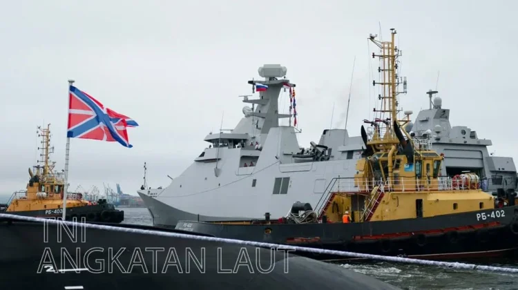 KRI GNR-332 Tiba di Rusia, Perkuat Diplomasi Maritim Indonesia Dunia