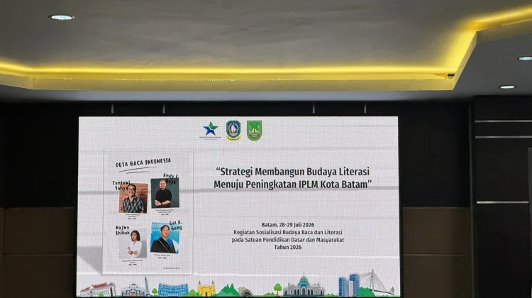 Dispusip: Sosialisasi Budaya Baca dan Literasi Tahun 2026