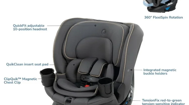 Populer di Kalangan Orang Tua, Ini Kelebihan Car Seat Sistem Putar 360 Derajat