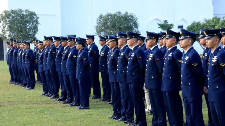 Lanud Hang Nadim Gelar Upacara Hari Bakti Ke-79 TNI Angkatan Udara