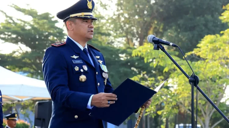 Lanud Hang Nadim Gelar Upacara Hari Bakti Ke-79 TNI Angkatan Udara