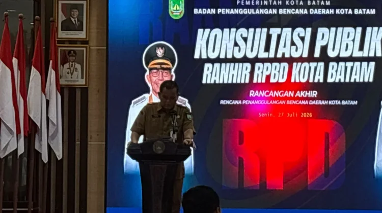 RPBD Kota Batam Disusun Berbasis Kajian Risiko Bencana