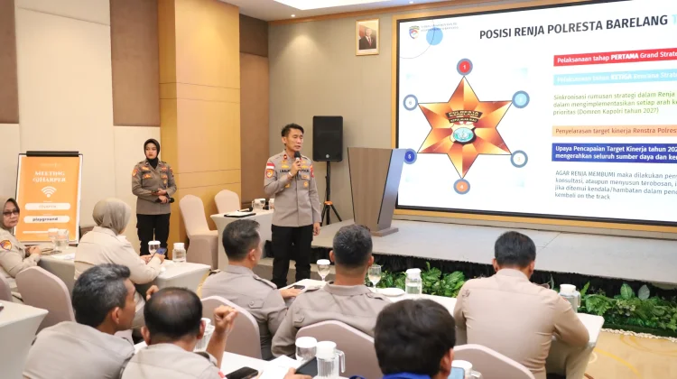 Polresta Barelang Minta Setiap Anggaran 2027 Harus Berdampak