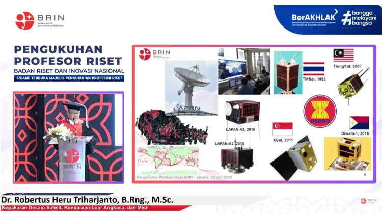 BRIN: Indonesia Masih Bergantung pada Satelit Asing untuk Data Strategis