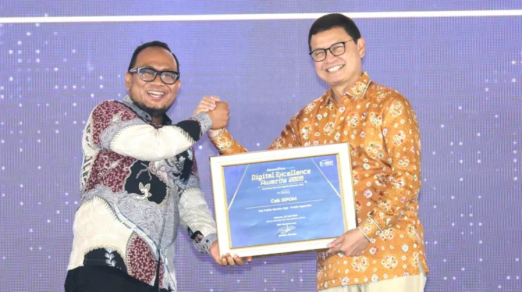 Aplikasi Cek BPOM Raih Penghargaan Digital Excellence Awards 2026