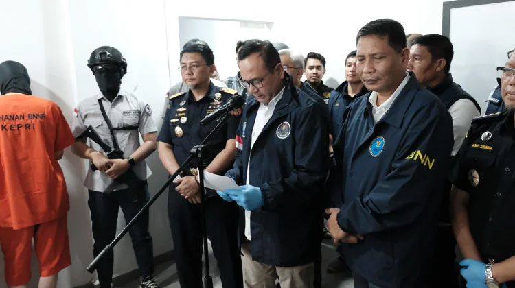 BNN dan Bea Cukai Bongkar Jaringan Narkotika di Batam, Enam Orang Diamankan