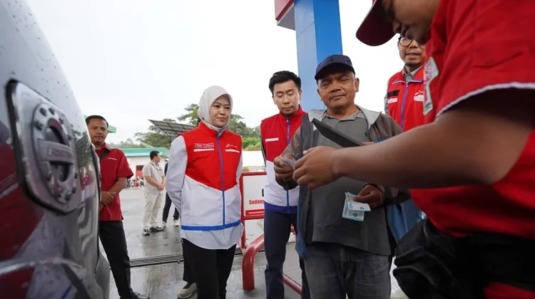 Pertamina Pastikan Stok BBM Aman, Direksi Cek Langsung Layanan SPBU di Sumut