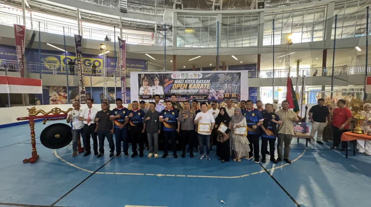 Wali Kota Batam Open Karate Championship II Tahun 2026 Resmi Dibuka!