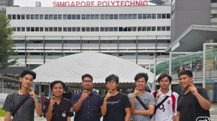 Polibatam Perkuat Jejaring Global lewat Kolaborasi Multimedia di Singapura