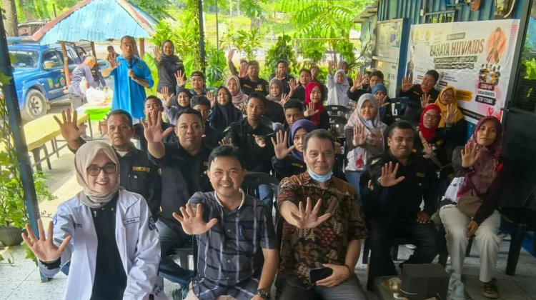 Karang Taruna Kota Batam Gelar Edukasi Bahaya HIV AIDS dan Manfaat BPJS Kesehatan