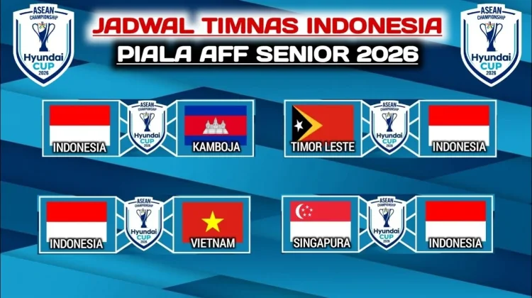 Jadwal Pertandingan Fase Grup Piala Aff Senior Tahun 2026