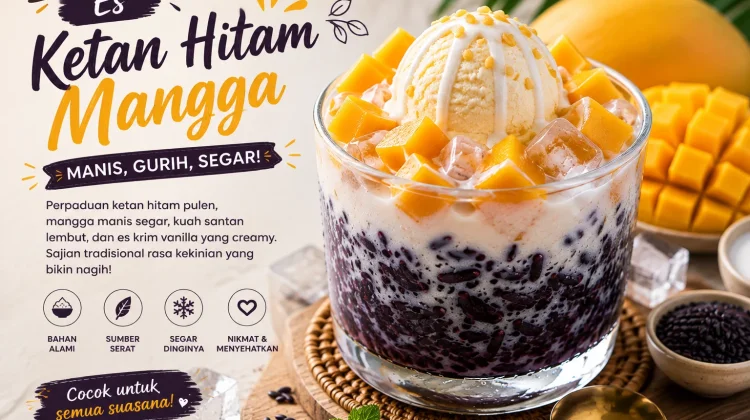 Es Ketan Hitam Mangga, Kuliner Tradisional dengan Sentuhan Modern