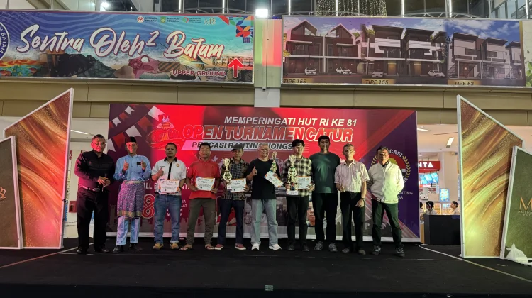 Pemenang Open Turnamen Catur Percasi Ranting Nongsa