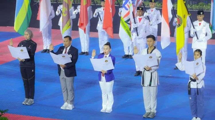 Kasau Hadiri Asian Taekwondo Indonesia Open 2026 di Jakarta Nasional