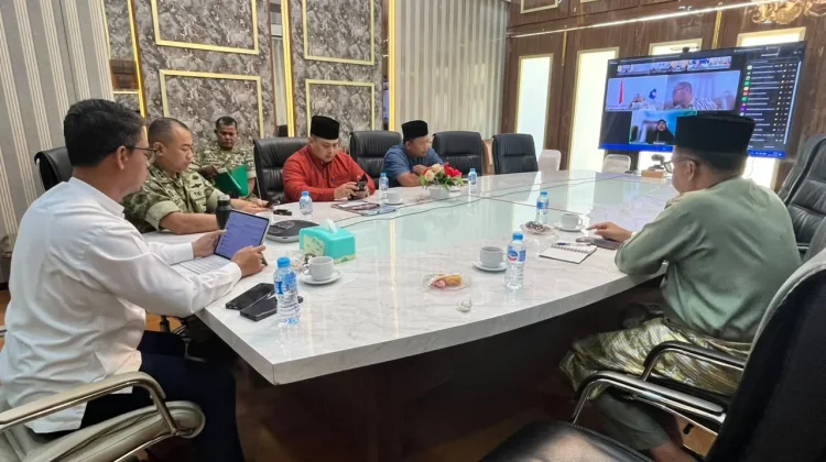 Bupati Karimun Ikuti Rakornas Koperasi Merah Putih
