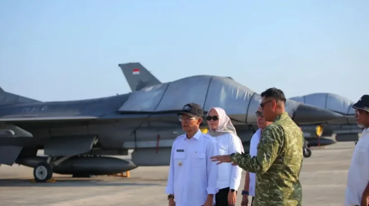 Wali Kota Batam Tinjau Alpalhankam TNI AU di Lanud Hang Nadim Batam