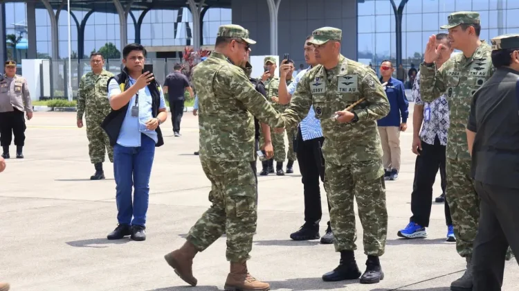 Lanud Hang Nadim Sukses Kawal Penerbangan VVIP Menhan RI di Batam