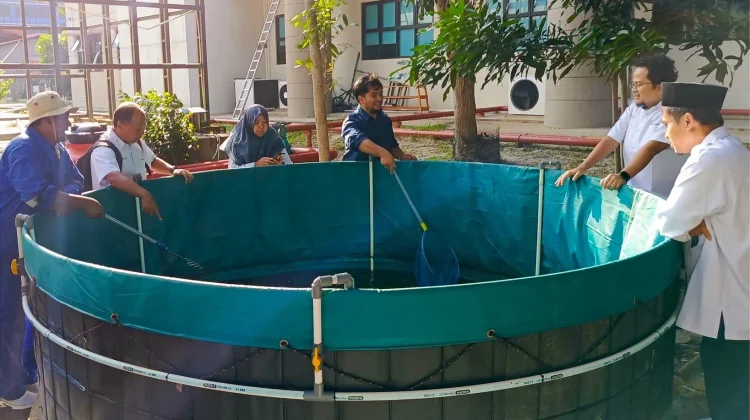 Polibatam Panen Nila Bioflok Berbasis IoT Dukung Ketahanan Pangan