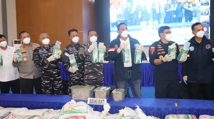 Kodaeral IV: Penangkapan 1,3 Ton Ketamin Senilai 4,55 Triliun di Perairan Kepri