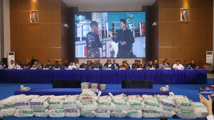 Kodaeral IV: Penangkapan 1,3 Ton Ketamin Senilai 4,55 Triliun di Perairan Kepri