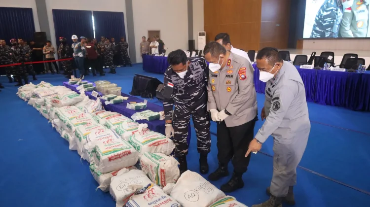 Kodaeral IV: Penangkapan 1,3 Ton Ketamin Senilai 4,55 Triliun di Perairan Kepri
