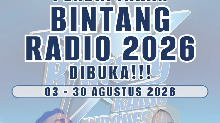 Pendaftaran Bintang Radio 2026 RRI Batam Resmi Dibuka, Ayo Tunjukkan Bakatmu!