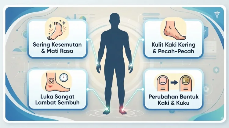 Tanda Diabetes Ternyata Bisa Muncul di Kaki