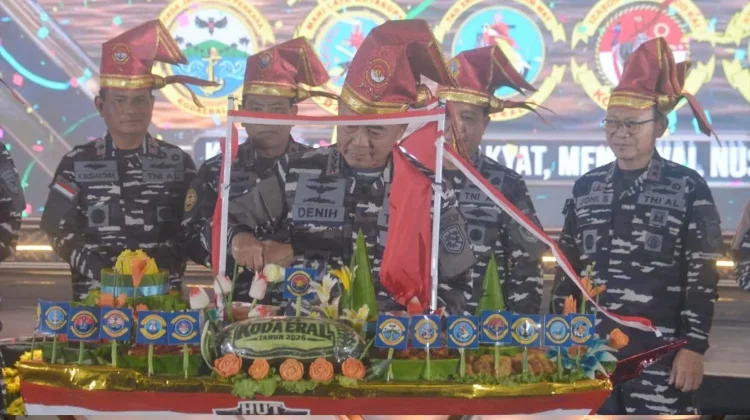 HUT ke-1 Kodaeral 2026 Semarak, Perkuat Soliditas Prajurit TNI AL