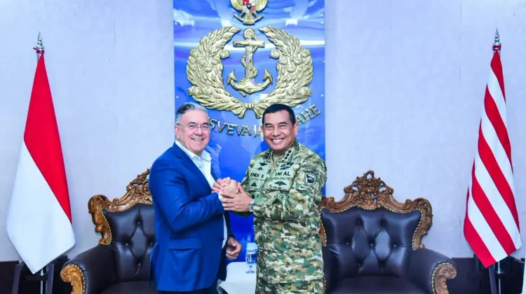 Pangkormar Terima Courtesy Call SIG Sauer, Bahas Modernisasi Senjata