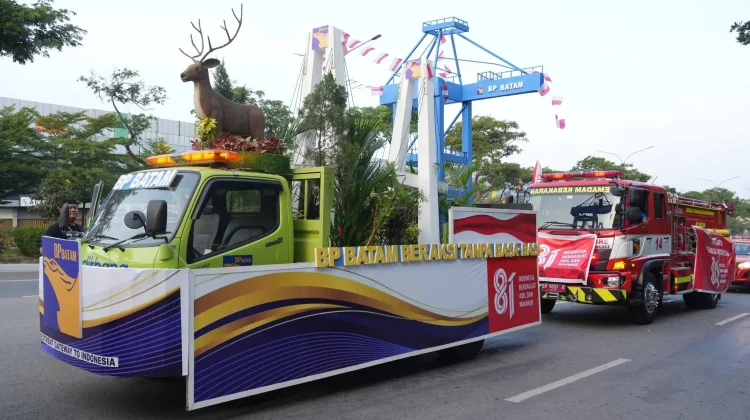 BP Batam Meriahkan Pawai Pembangunan HUT ke-81 RI