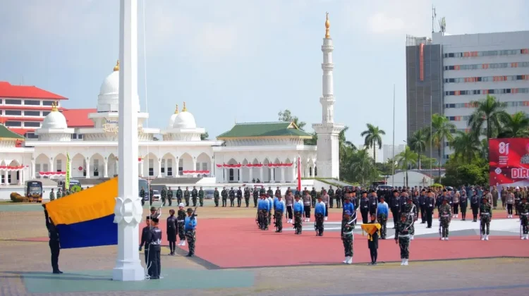 Lanud Hang Nadim Gelar Gladi Kotor HUT ke-81 RI di Kota Batam 2026 RI