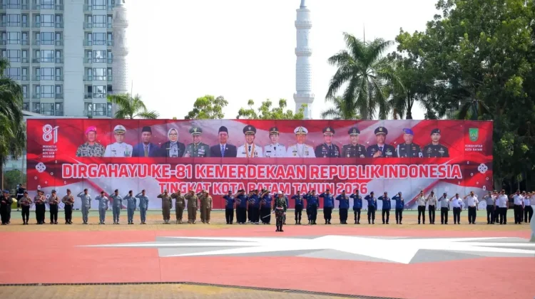 Lanud Hang Nadim Gelar Gladi Kotor HUT ke-81 RI di Kota Batam 2026 RI