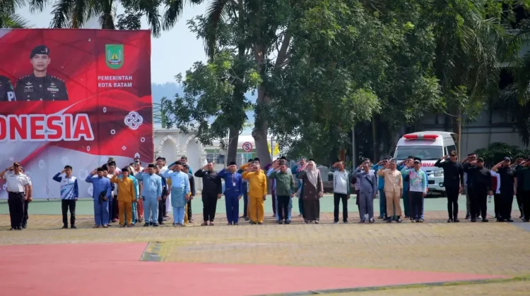 Lanud Hang Nadim Gelar Gladi Kotor HUT ke-81 RI di Kota Batam 2026 RI