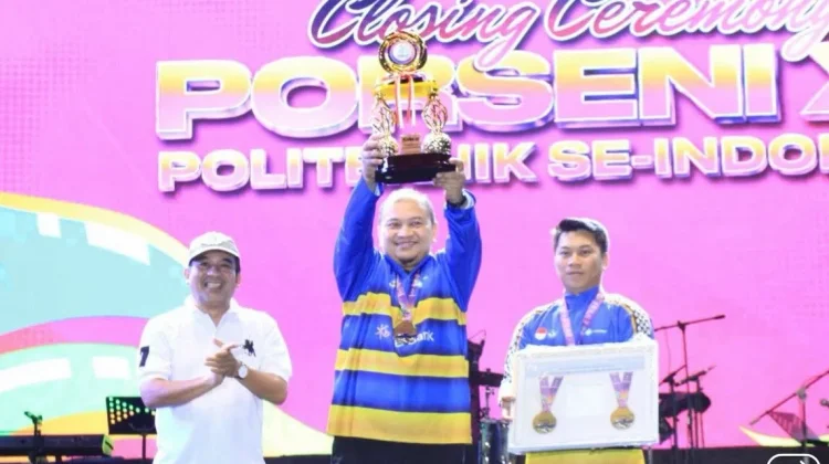 Polibatam Raih Juara 3 Umum PORSENI XV 2026 di Tingkat Nasional