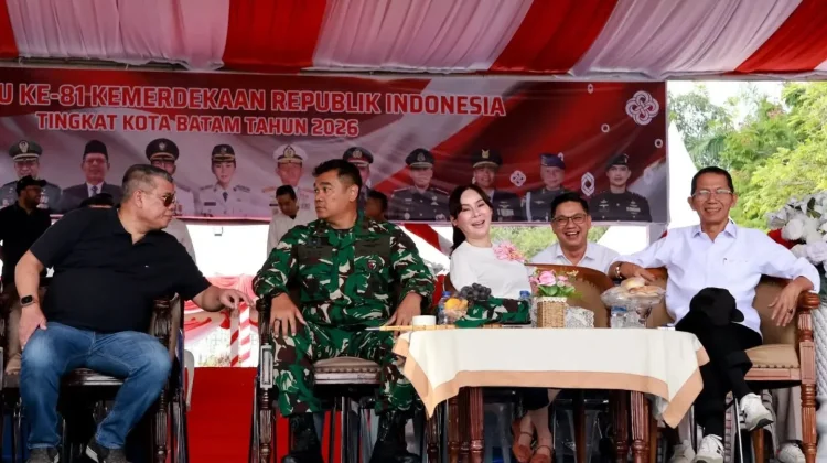 Lanud Hang Nadim: Geladi Bersih Upacara HUT Ke-81 RI di Batam
