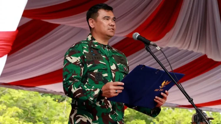 Lanud Hang Nadim: Geladi Bersih Upacara HUT Ke-81 RI di Batam