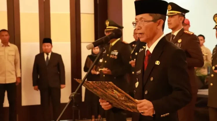 Danlanud Hang Nadim Hadiri Pengukuhan Paskibraka Kota Batam 2026