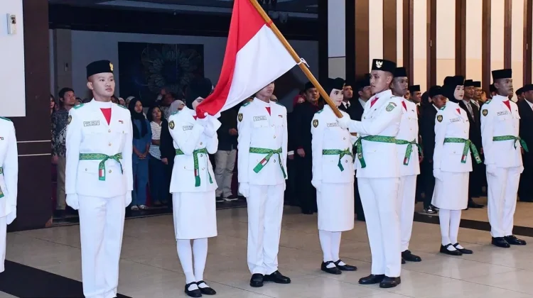 Kodaeral IV Hadiri Pengukuhan Paskibraka Kota Batam Tahun 2026