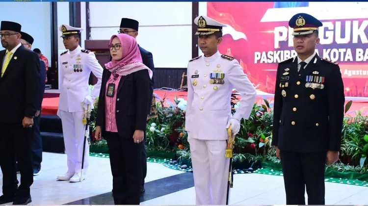 Kodaeral IV Hadiri Pengukuhan Paskibraka Kota Batam Tahun 2026