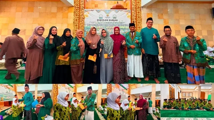BAZNAS bersama BMGQ Batam Salurkan Bantuan Rp5 Juta Lewat Didikan Subuh