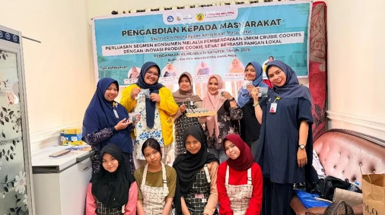 Universitas Awal Bros Dorong Produktivitas Cookies Sehat Berbasis Pangan Lokal