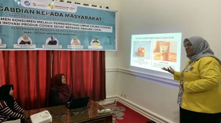 Universitas Awal Bros Dorong Produktivitas Cookies Sehat Berbasis Pangan Lokal