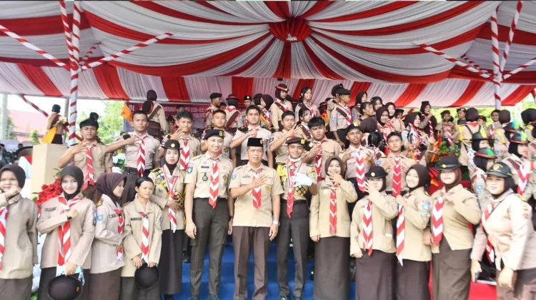Hari Pramuka ke-65 di Batam Dorong Generasi Muda Mandiri