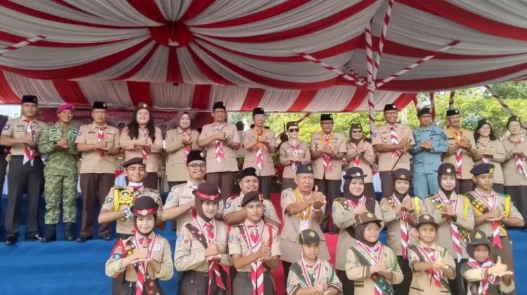 Hari Pramuka ke-65 di Batam Dorong Generasi Muda Mandiri