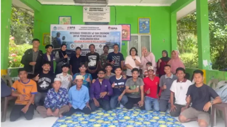 Teknologi IoT & Ergonomi Diperkenalkan untuk Mendukung Keselamatan Nelayan Batam