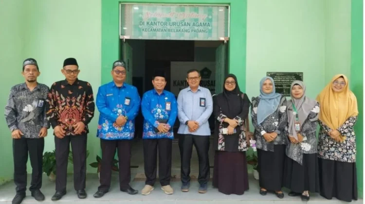 Bimas Islam Kantor Kementerian Agama Kota Batam Gelar Monev di KUA Belakang Padang