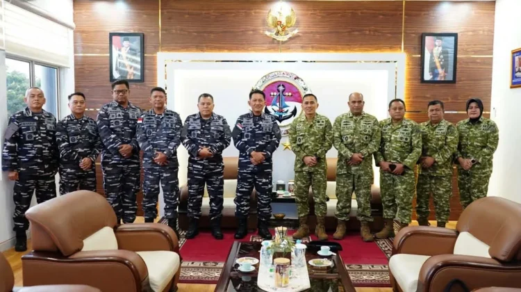 Dankodaeral IV Terima Tim Audit Itjen TNI untuk Perkuat Akuntabilitas