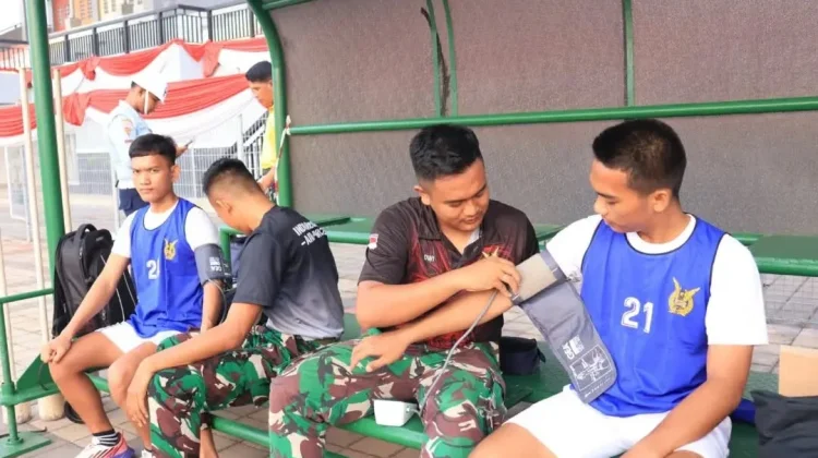 Lanud Hang Nadim Gelar Tes Kesamaptaan Enam Casis Tamtama TNI AU