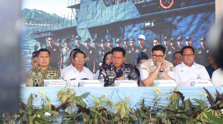 TNI AL Perkuat Sinergi Berantas 2,6 Ton Sabu Cair di Kepri