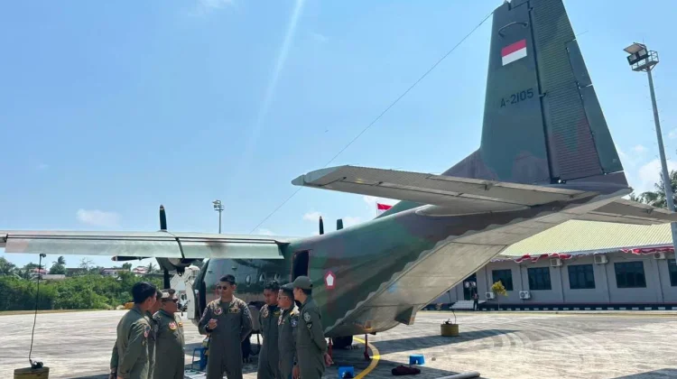 Tiga Pesawat TNI AU Perkuat Operasi Modifikasi Cuaca di Kalimantan